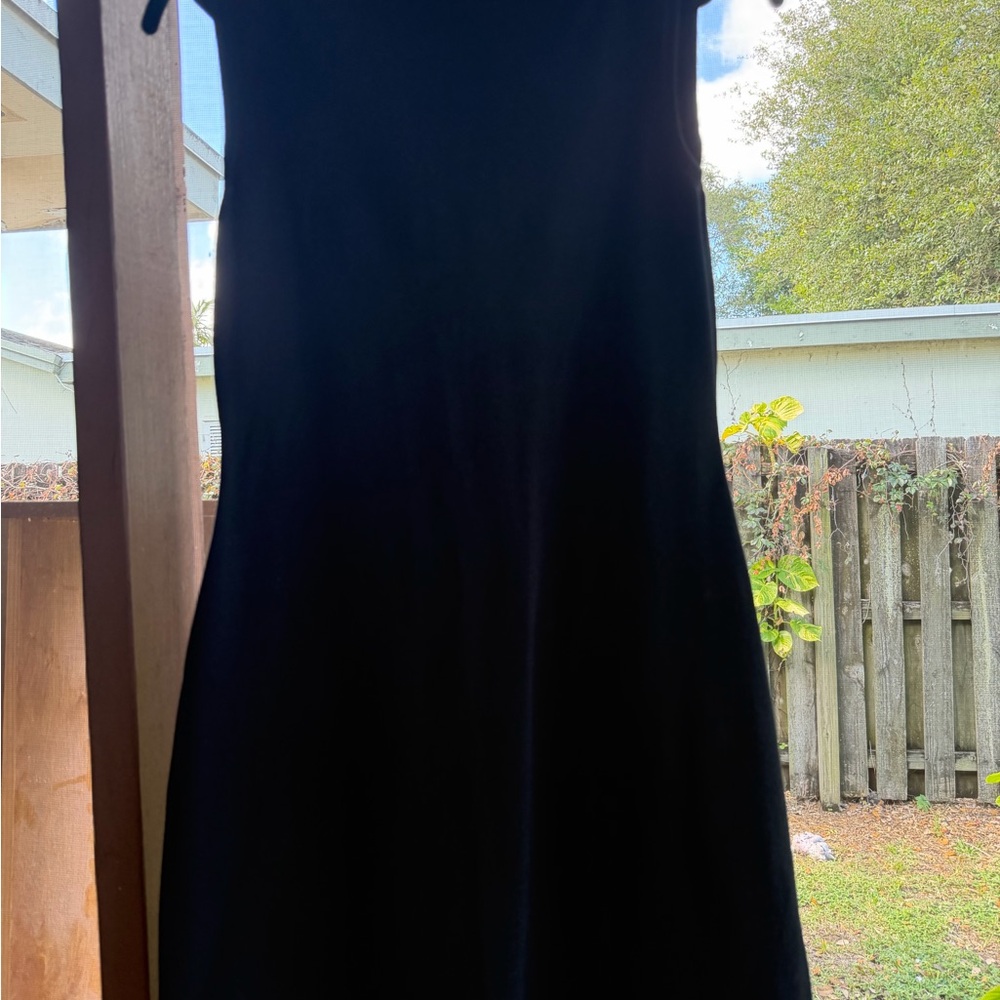 Reformation Black Strapless Dress